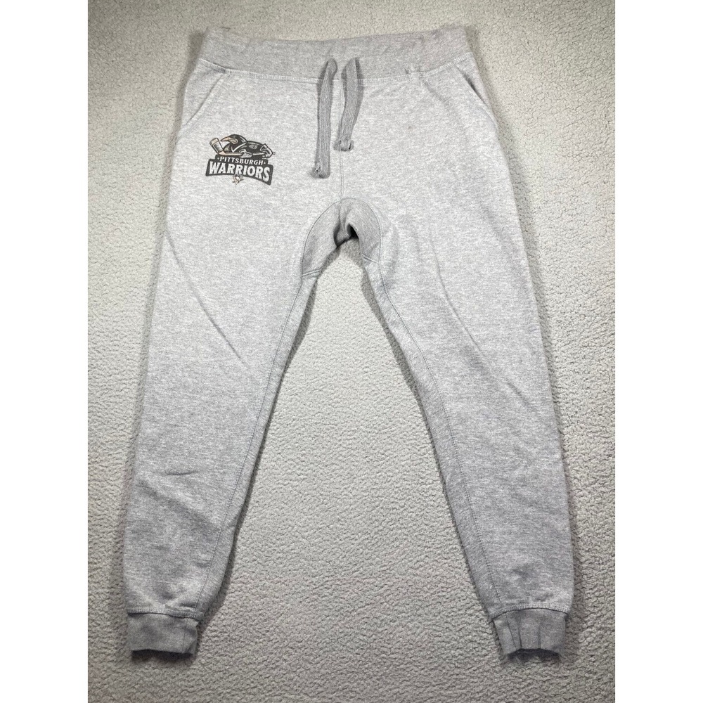 Pittsburgh Warrior Sweats Adult‎ 3X Gray Drawstring Hockey Club Lounge Pants